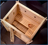 Sauna Joutsen® : vue de haut 